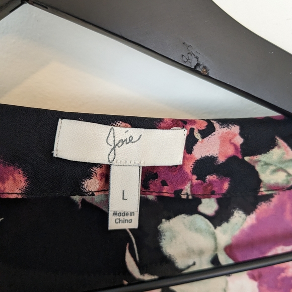 Joie Joada 100% Silk Floral Tiered Ruffle Mini Dress - Picture 9 of 10